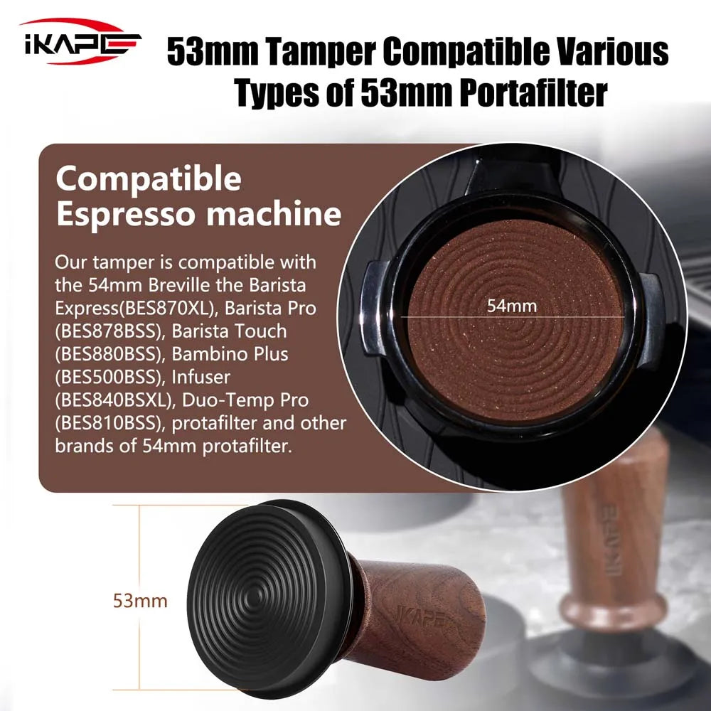 IKAPE Coffee Wooden Tamper V3