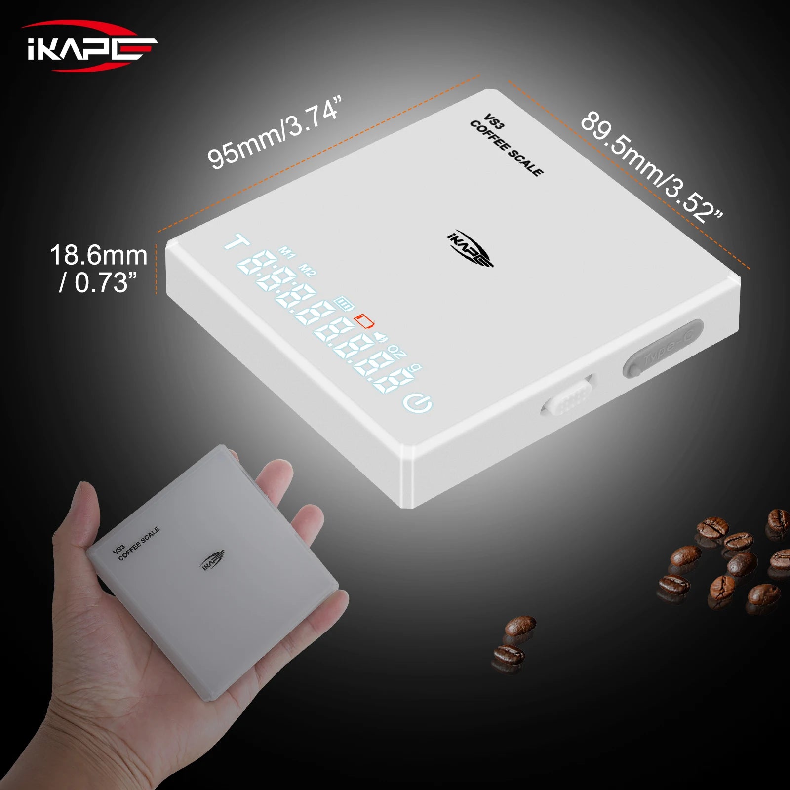 IKAPE Mini Coffee Scale