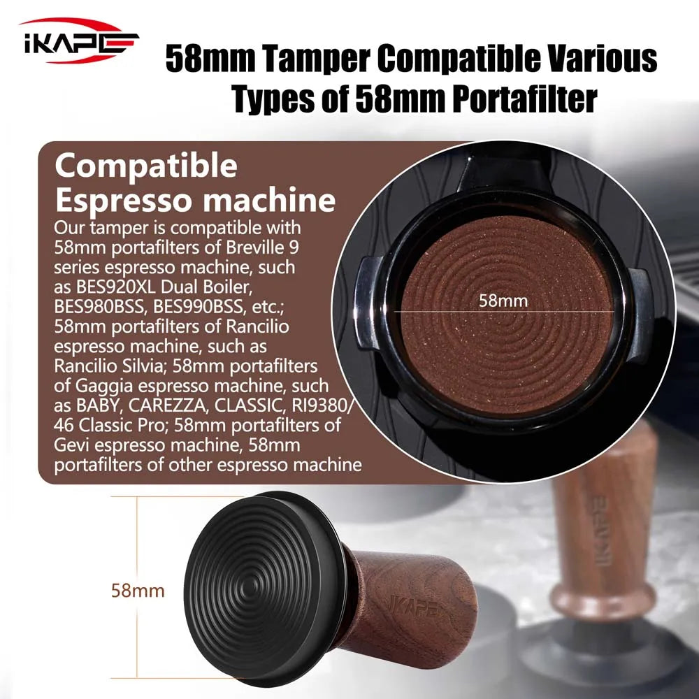 IKAPE Coffee Wooden Tamper V3