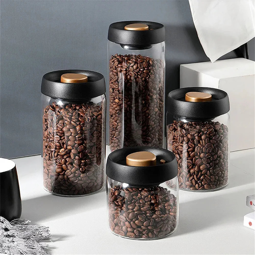 Coffee Beans Vacuum Cannister