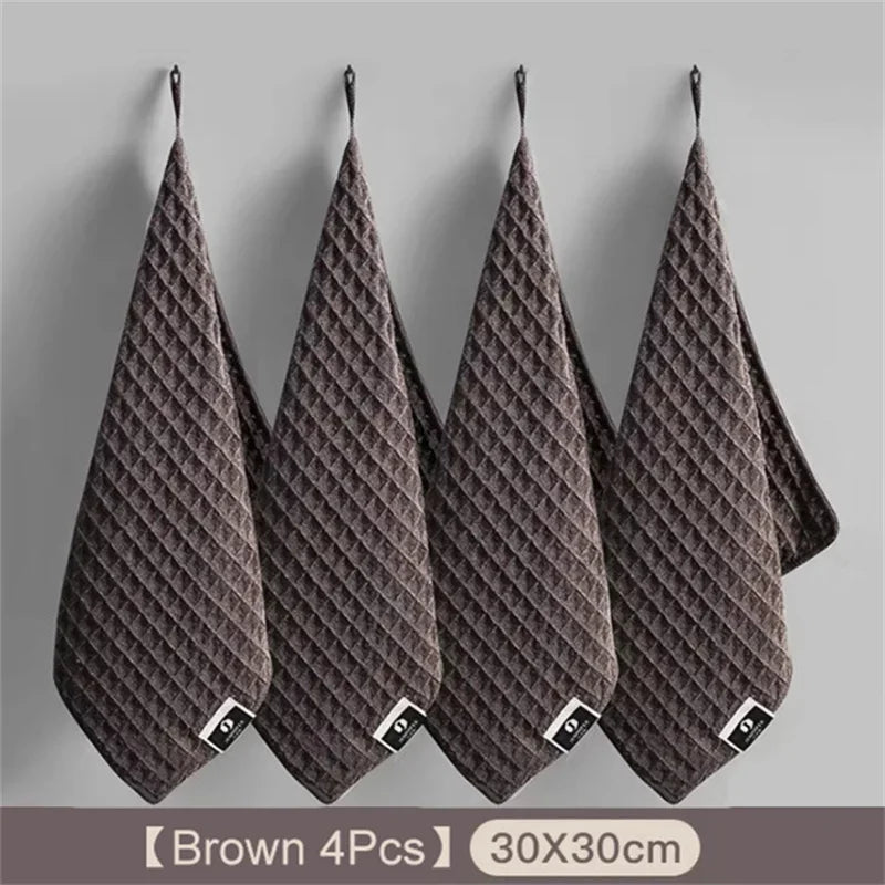 Absorbent Microfiber Cleaning Cloth Towel