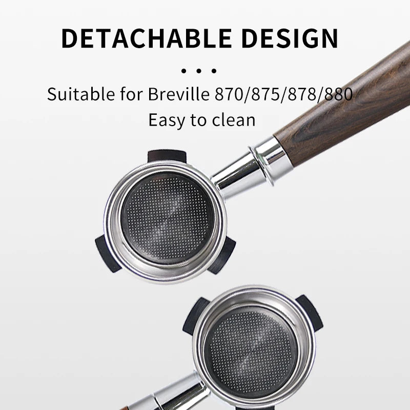 Bottomless 54mm Naked Portafilter for Breville & Sage