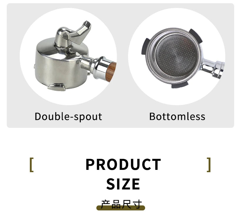 Bottomless 51mm Naked Portafilter For Delonghi