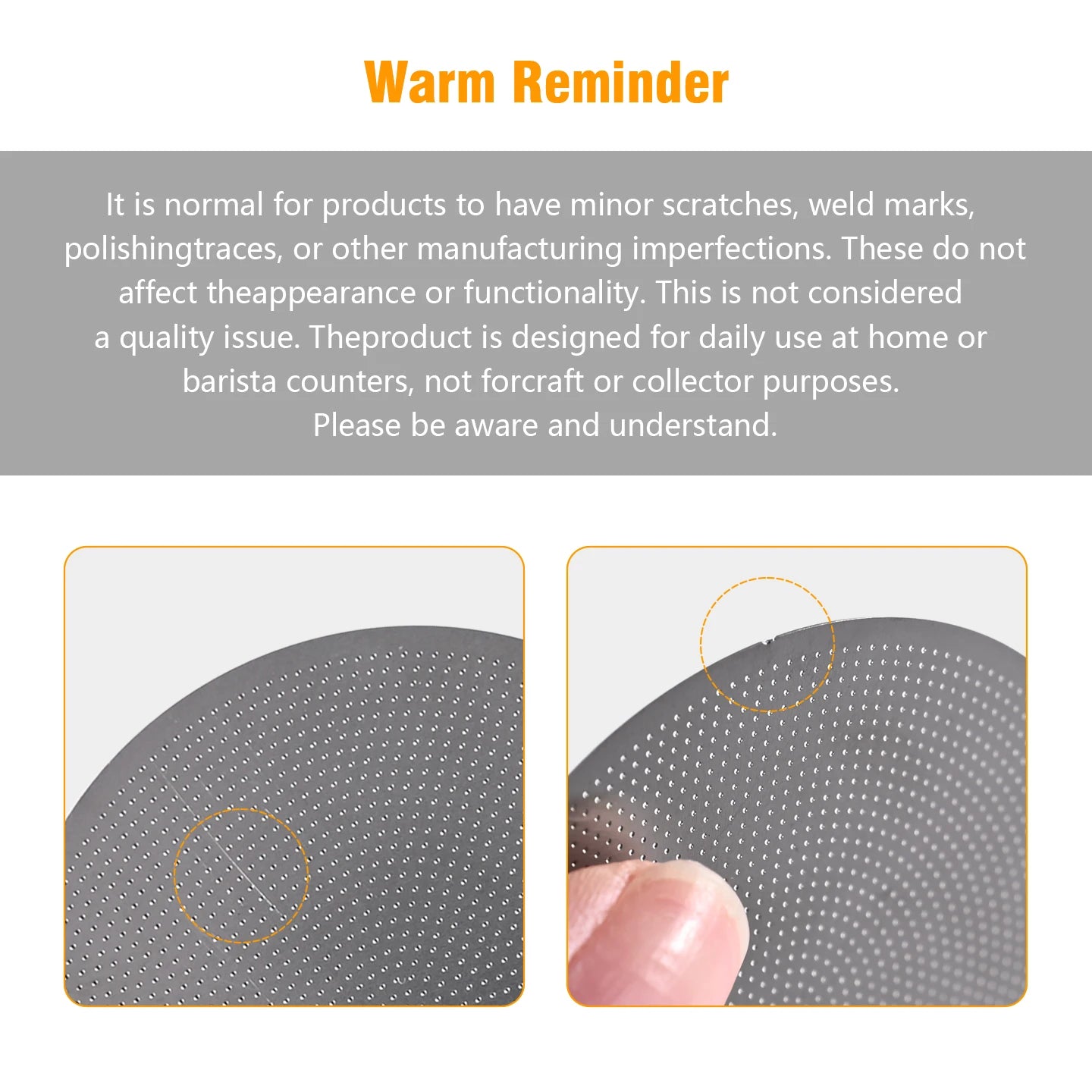 Coffee Puck Screen