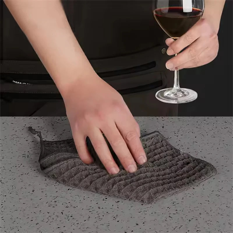 Absorbent Microfiber Cleaning Cloth Towel