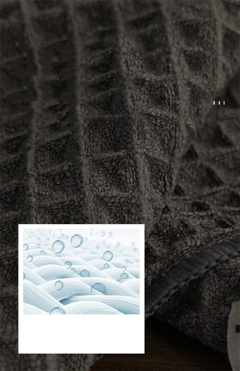 Absorbent Microfiber Cleaning Cloth Towel