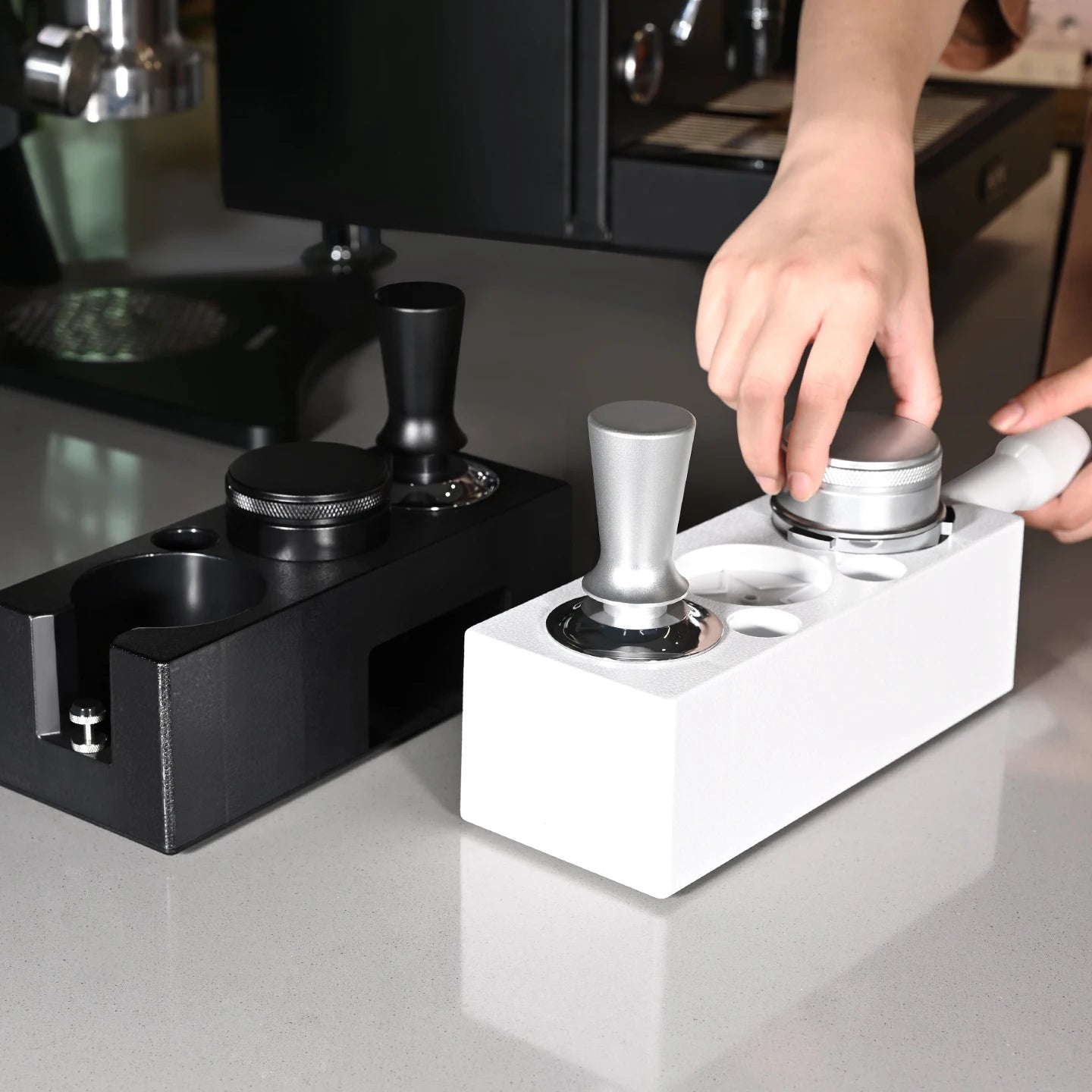 Coffee Tamping Station