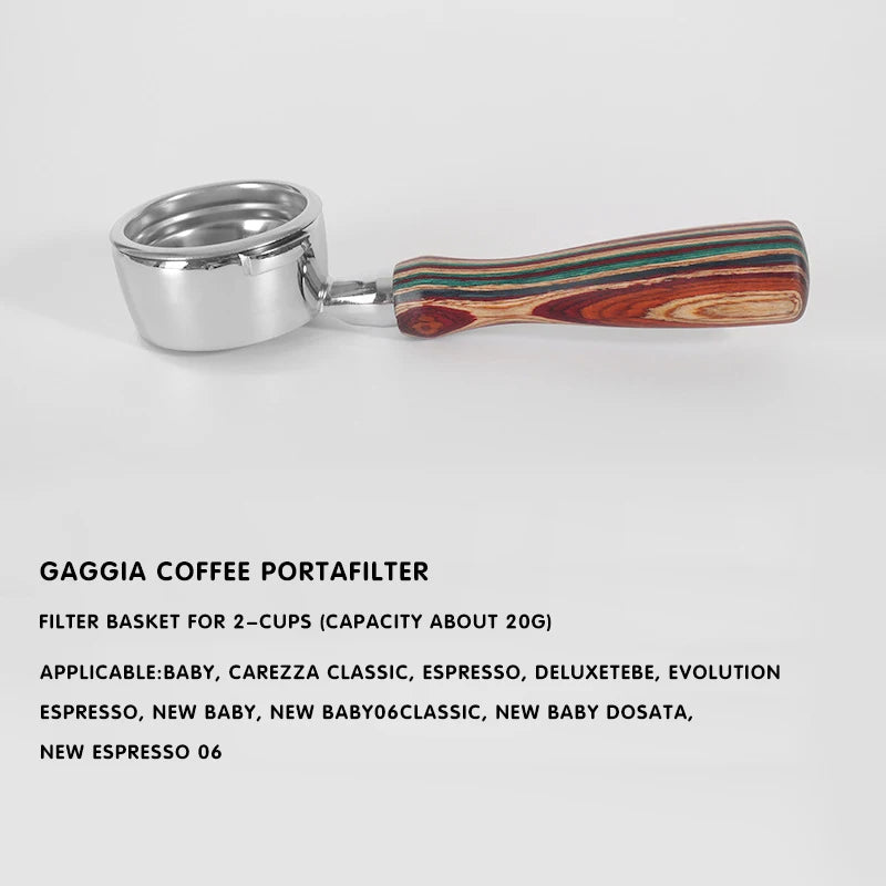 Bottomless 58MM  Naked Portafilter For Gaggia Classic