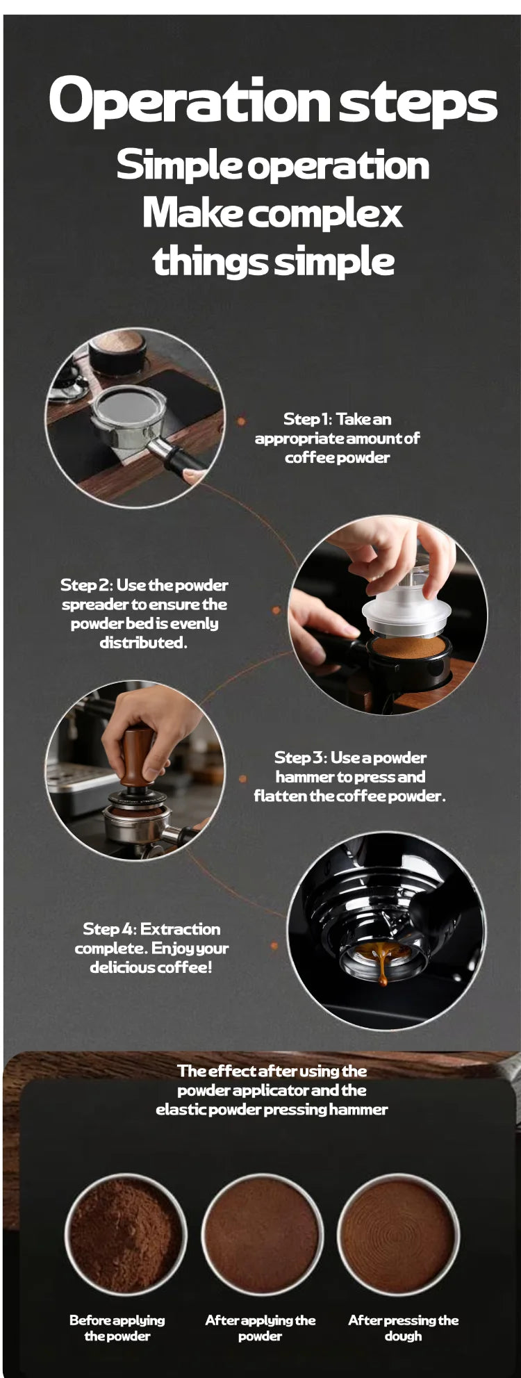Colorful Coffee Tamper