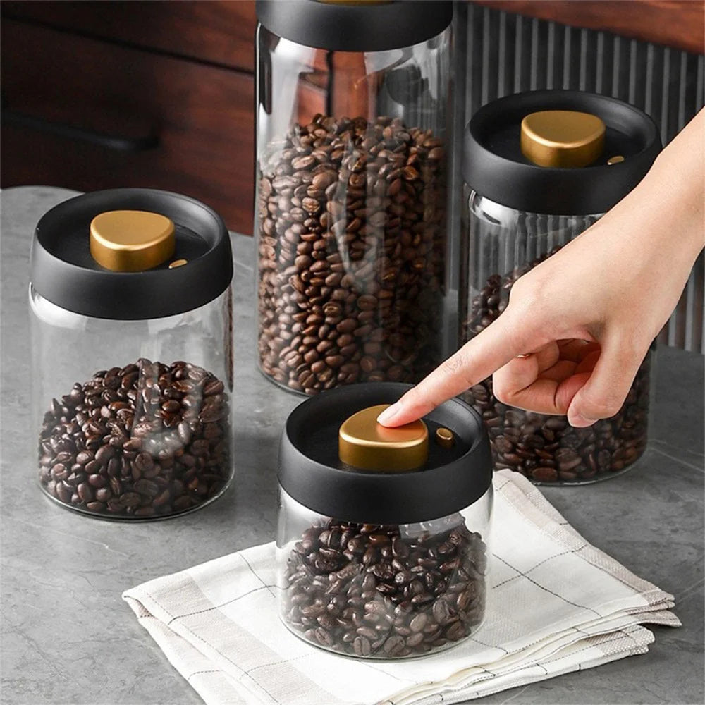 Coffee Beans Vacuum Cannister