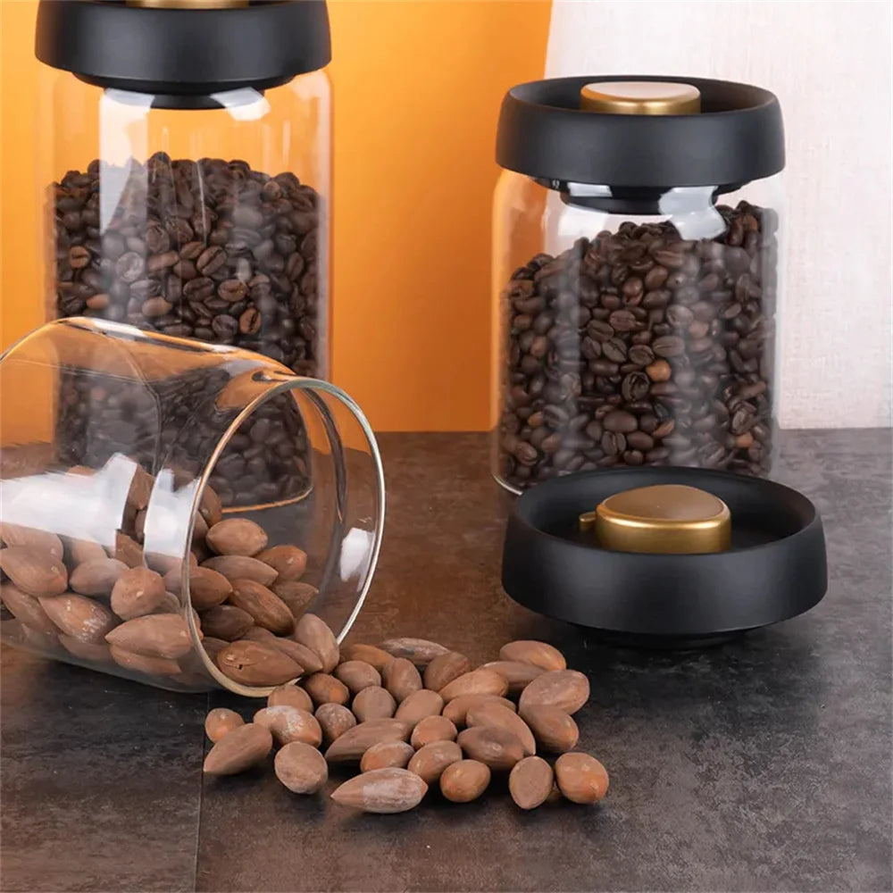 Coffee Beans Vacuum Cannister