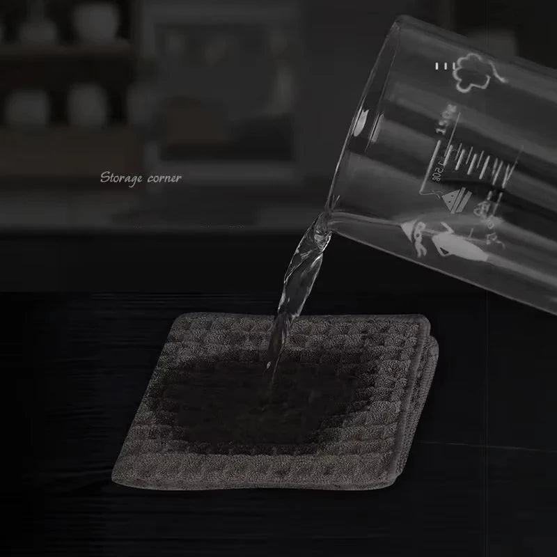 Absorbent Microfiber Cleaning Cloth Towel
