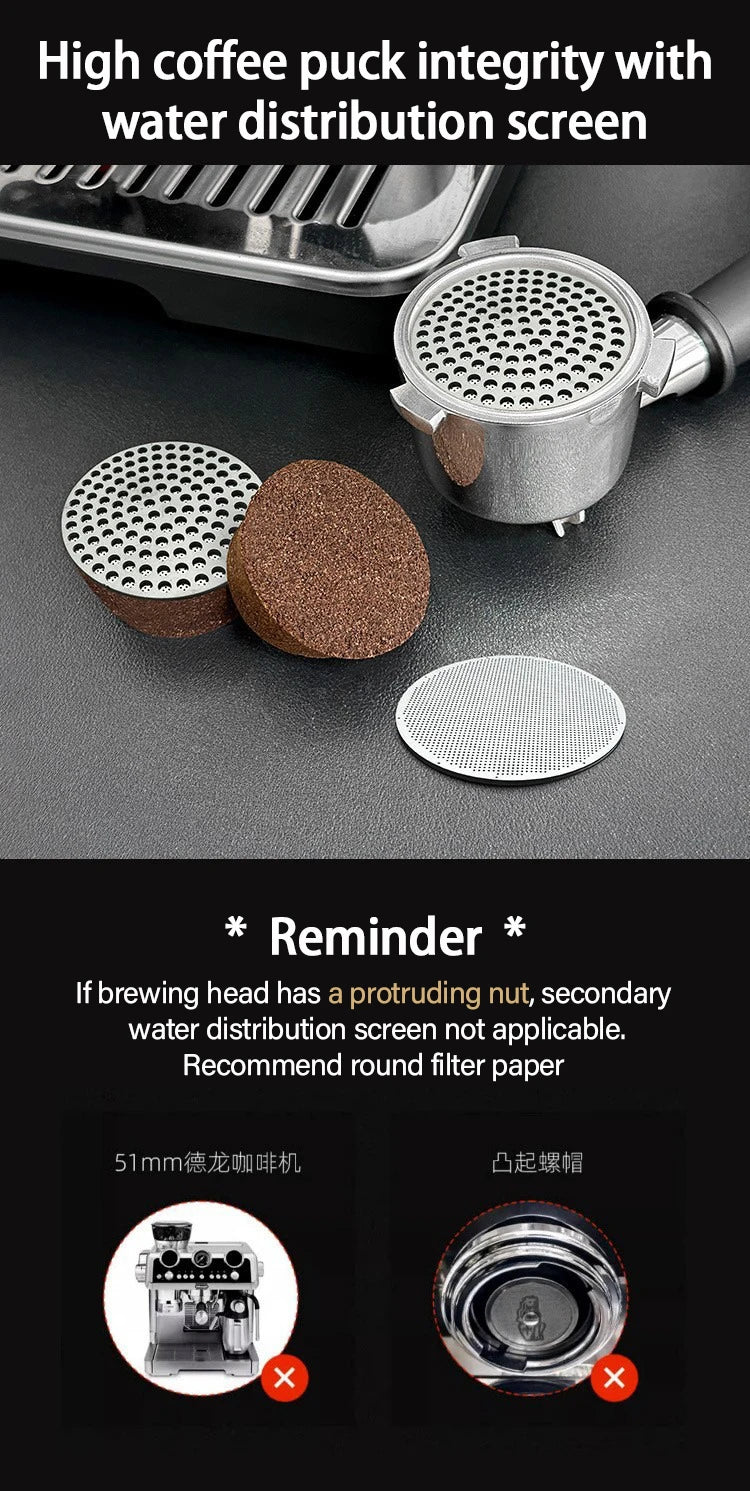 Coffee Puck Screen - Double Layer
