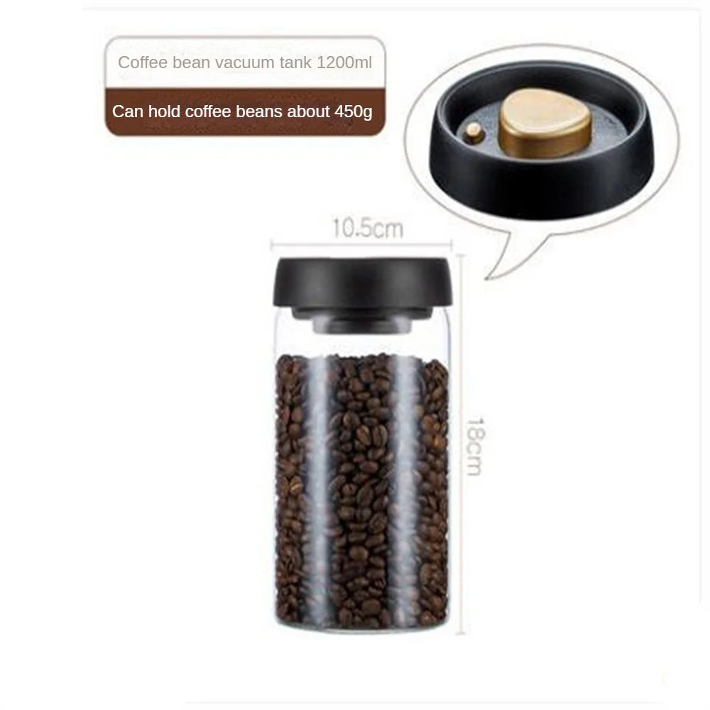 Coffee Beans Vacuum Cannister
